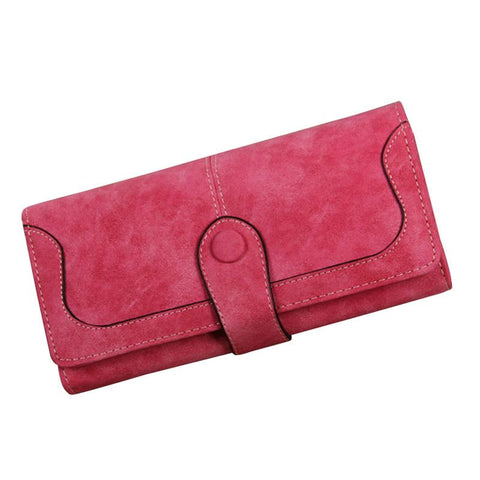 Women Matte Leather Buckle