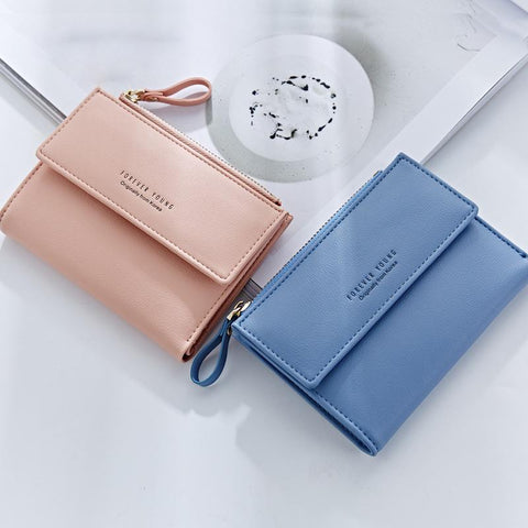 Solid Color Change Purse