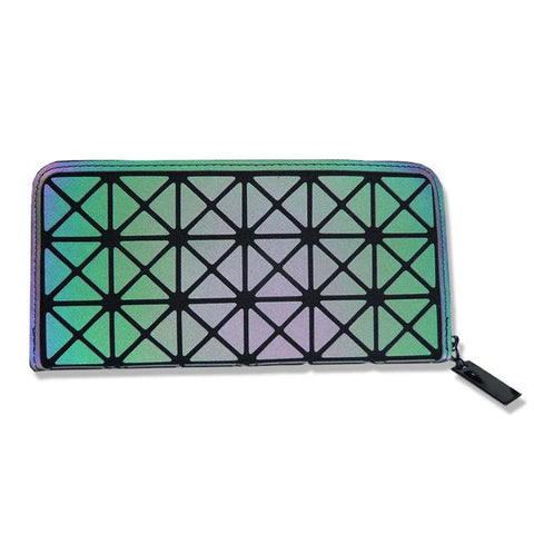 Geometric Lattice Luminous Wallet