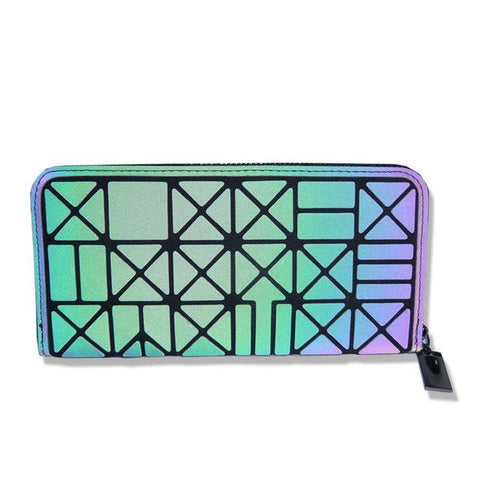 Geometric Lattice Luminous Wallet