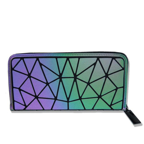 Geometric Lattice Luminous Wallet