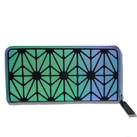 Geometric Lattice Luminous Wallet