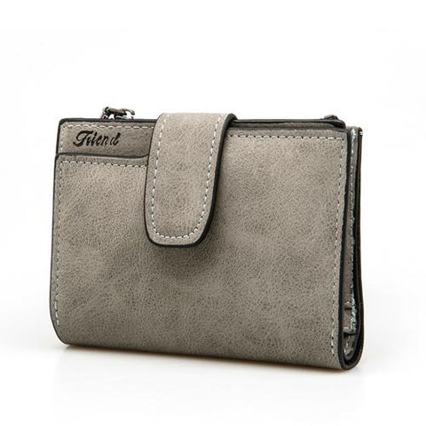 Vintage Matte Women Wallet