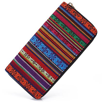 Woven Boho Women Wallet