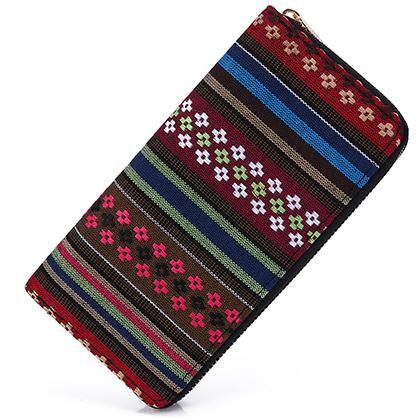 Woven Boho Women Wallet